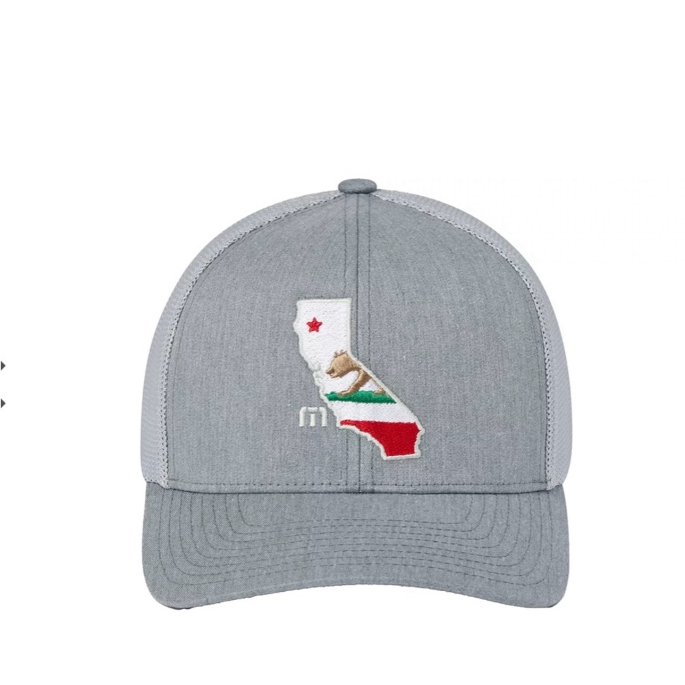 NWT Travis Mathew Men's Skater 3.0 CA State Golf Hat